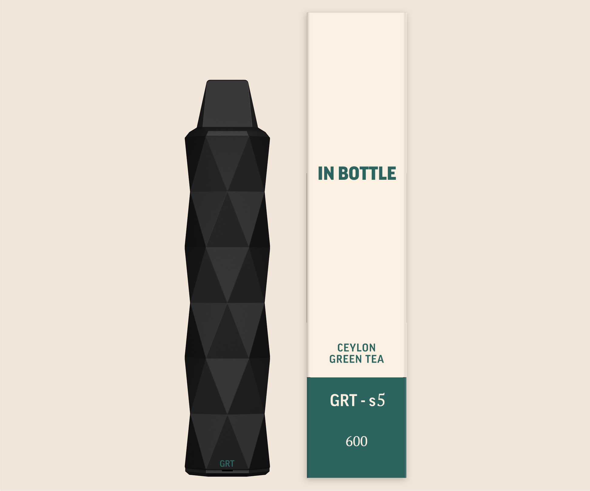 InBottle Unique Ceylon Green Tea — disposable vape device.