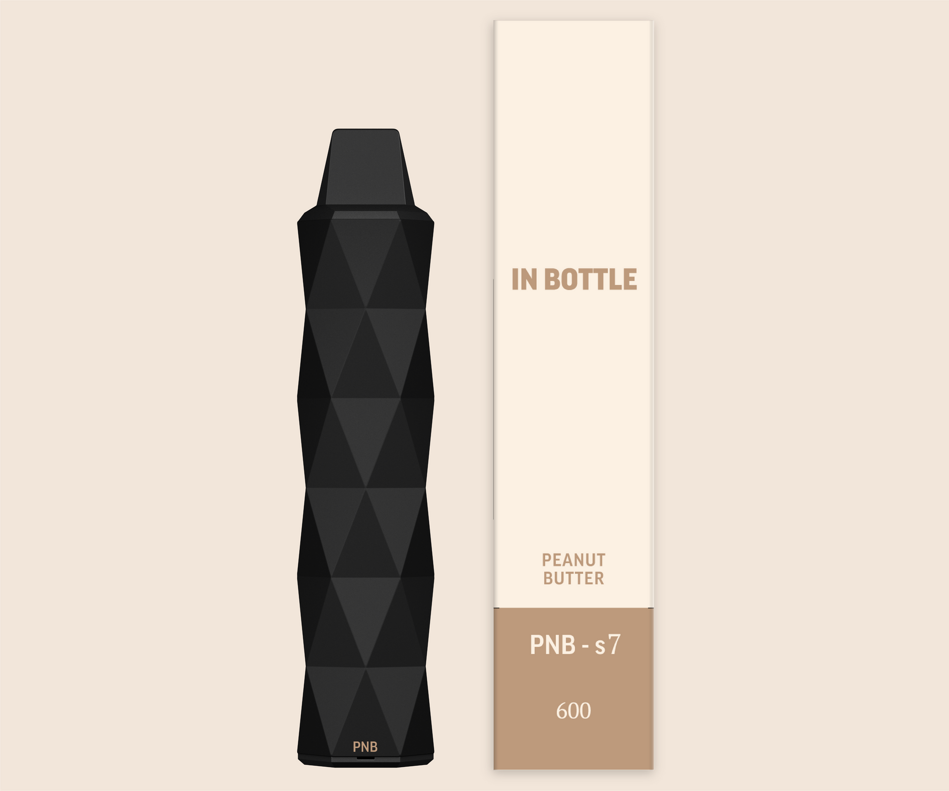 InBottle Unique Peanut Butter — disposable vape device.