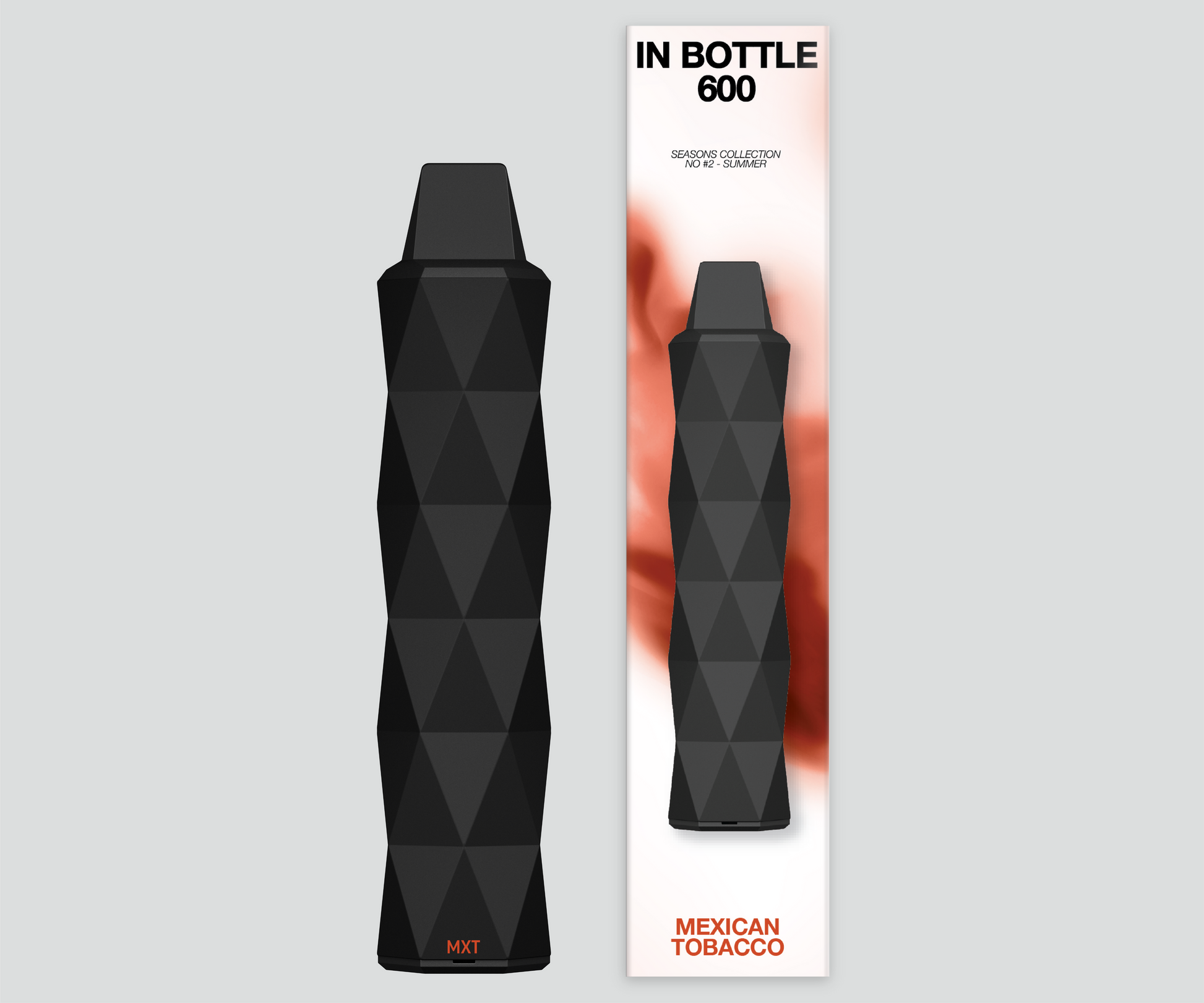 InBottle Unique Mexican Tobacco — disposable vape device.