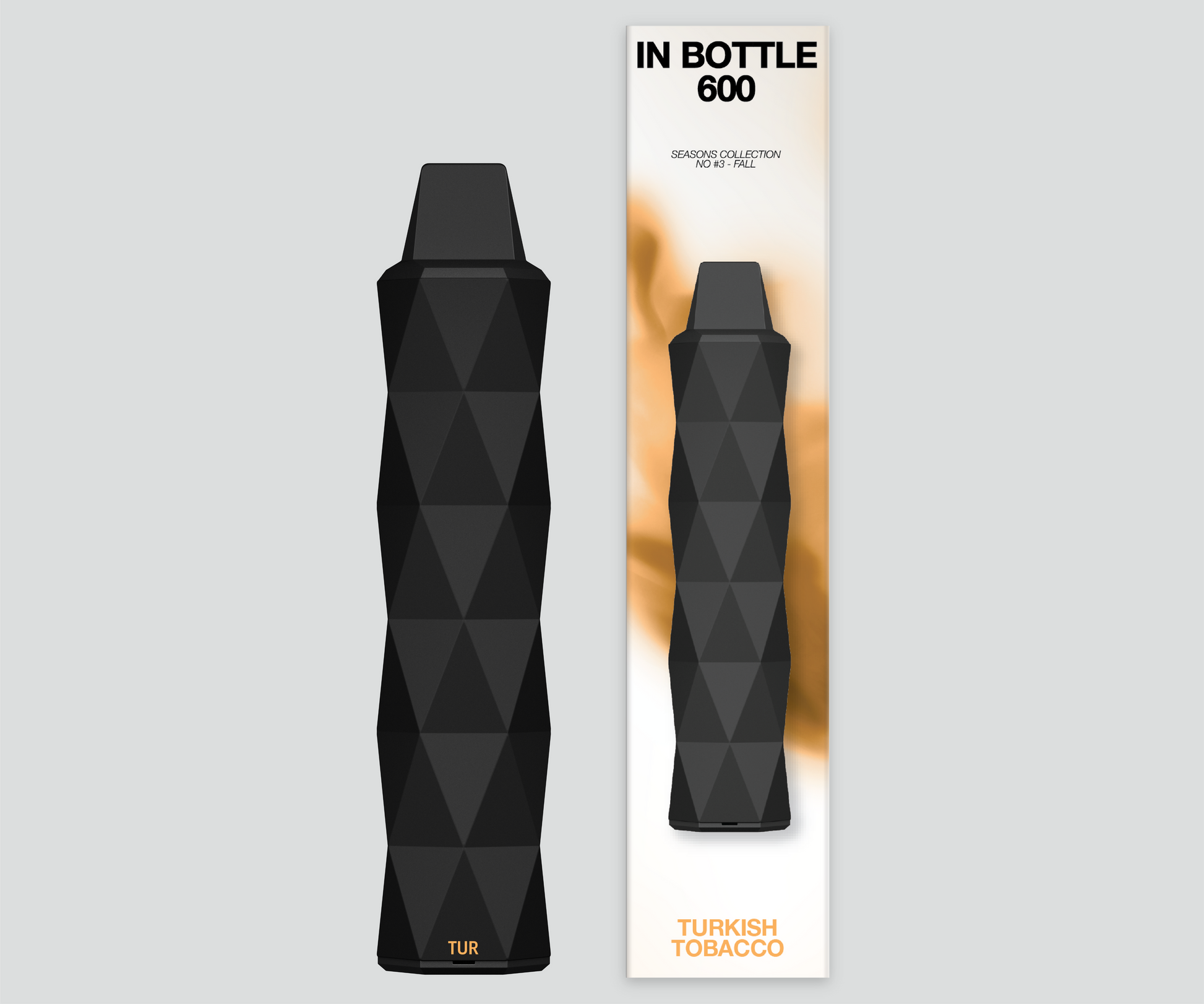 InBottle Unique Turkish Tobacco — disposable vape device.